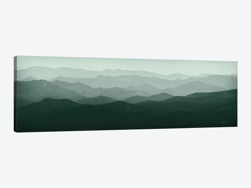 Green Mountains by Ryan Fowler 1-piece Canvas Wall Art