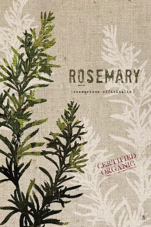 Organic Rosemary, No Butterfly