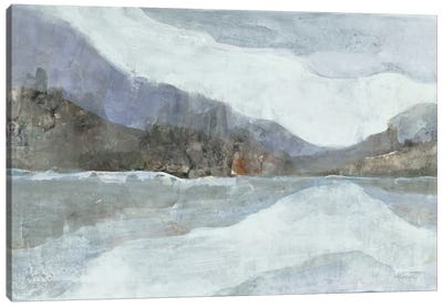 Light Winter Landscape Canvas Art Print - Albena Hristova