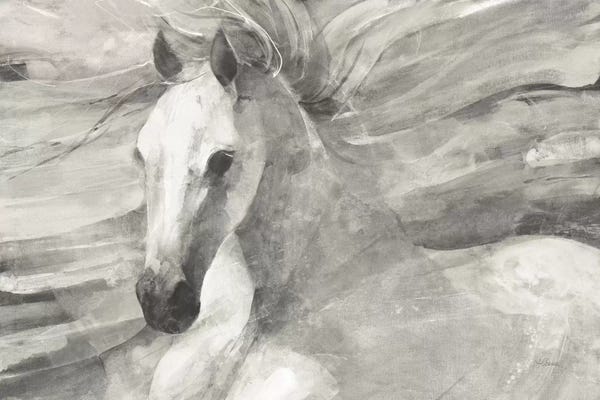 Horses: Poseidon Neutral, Rectangle by Albena Hristova