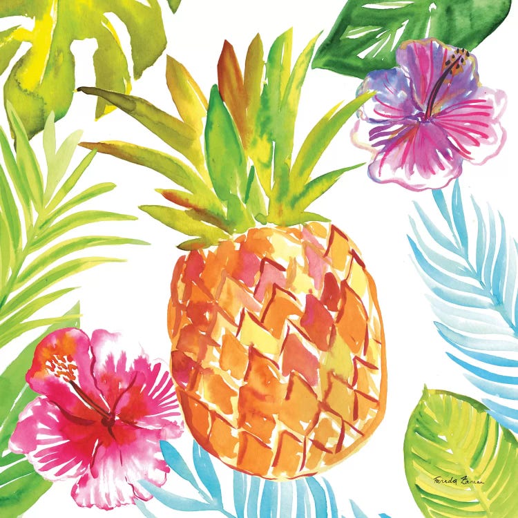 Tropicana VI by Farida Zaman wall art