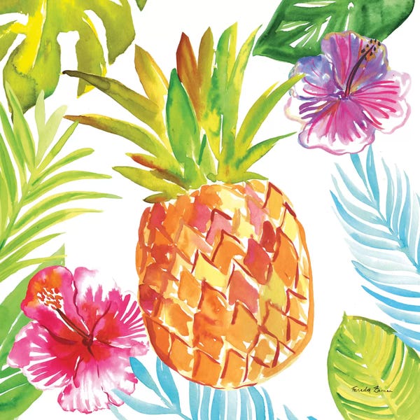 Hibiscuses: Tropicana VI by Farida Zaman