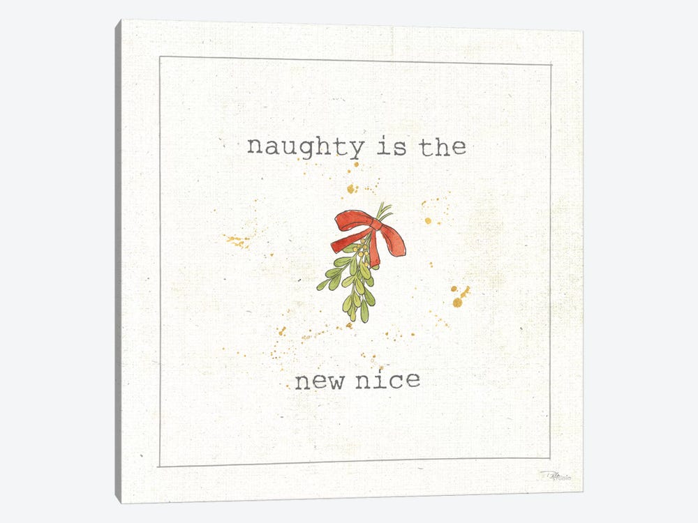 Christmas Cuties III - Naughty is the New Nice 1-piece Canvas Artwork