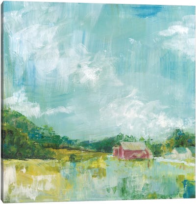Horizon Farm Canvas Art Print - Sue Schlabach