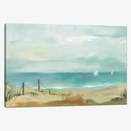 Serenity On The Beach Canvas Print #WAC8965} by Silvia Vassileva Canvas Art Print