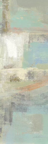 Minimalist Paintings: Shades Of Celedon III by Silvia Vassileva