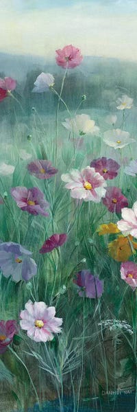 Panoramic Vertical: Cosmos At Dawn Panel I by Danhui Nai