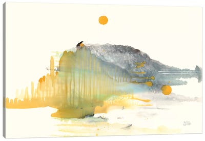 Golden Isle Canvas Art Print - Melissa Averinos