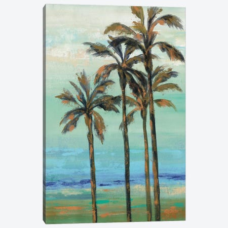 Copper Palms I Canvas Print #WAC9032} by Silvia Vassileva Canvas Art Print