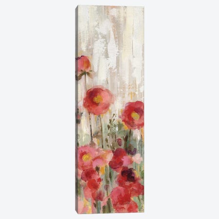 Sprinkled Flowers Panel I Canvas Print #WAC9035} by Silvia Vassileva Canvas Wall Art
