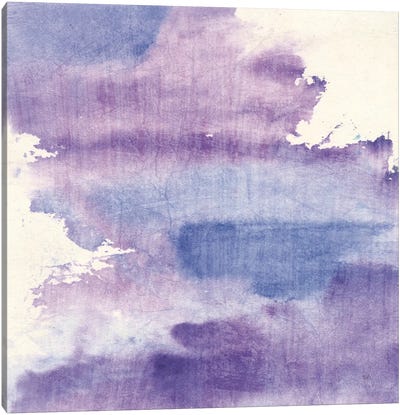 Purple Haze I Canvas Art Print - Purple Abstract Art