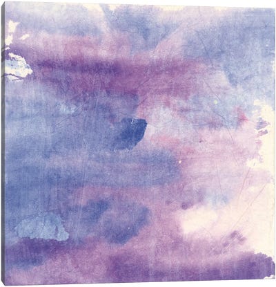 Purple Haze II Canvas Art Print - Purple Abstract Art
