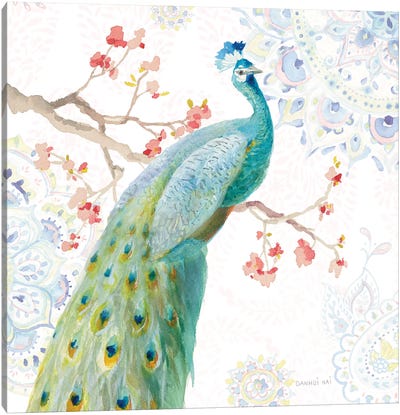 Jaipur I Canvas Art Print - Peacock Art