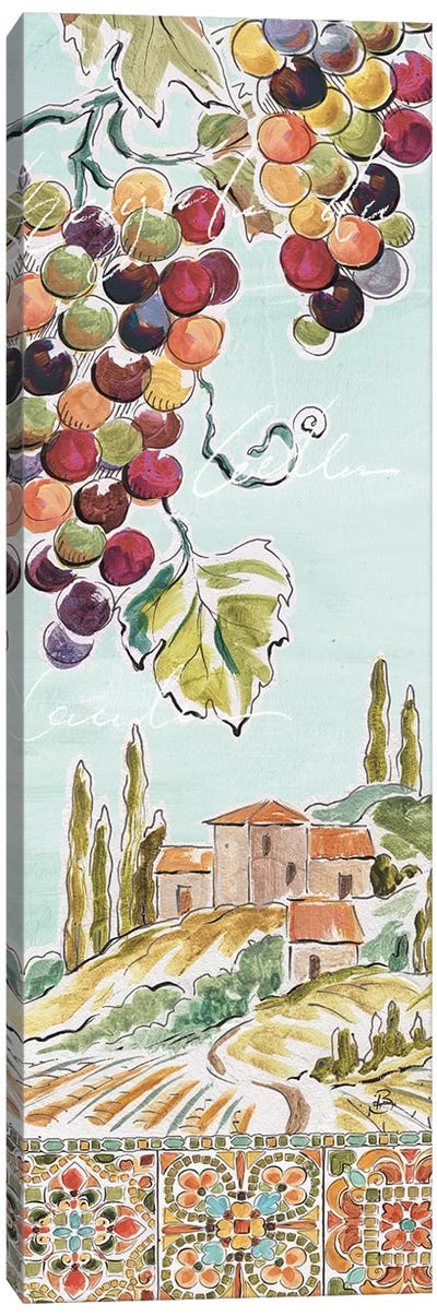Tuscan Breeze IV Canvas Art Print - Grape Art