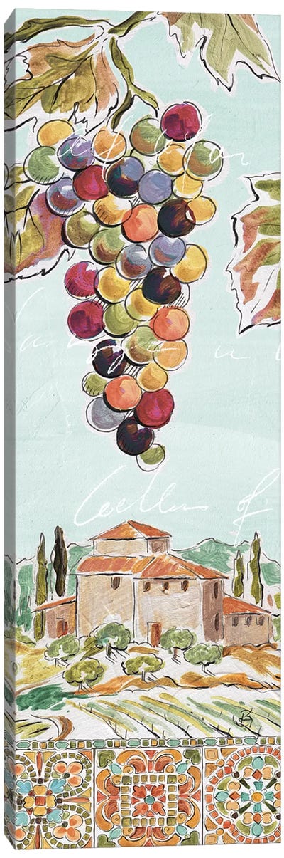 Tuscan Breeze V Canvas Art Print - Grape Art