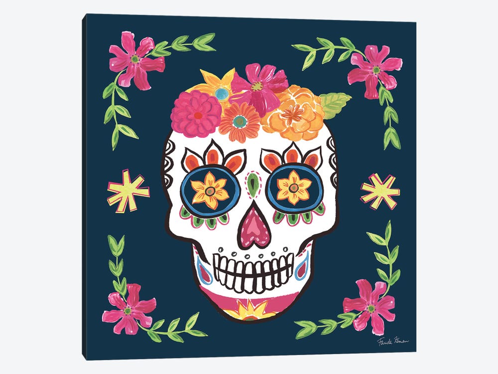 Day Of The Dead II 1-piece Canvas Art Print