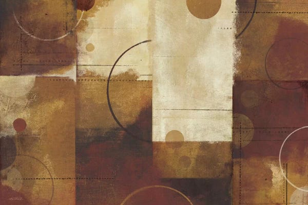Circular Abstract: Geometric Spice I by Michael Mullan