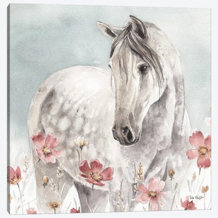 Wild Horses IV Canvas Print #WAC9158} by Lisa Audit Canvas Wall Art