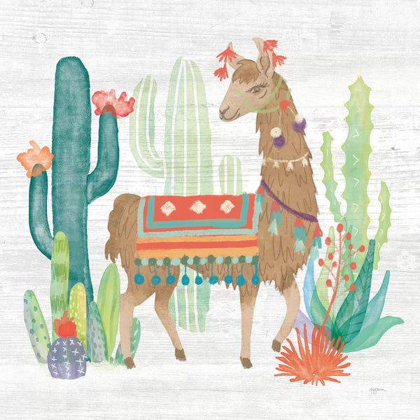 Llamas & Alpacas: Lovely Llamas III by Mary Urban