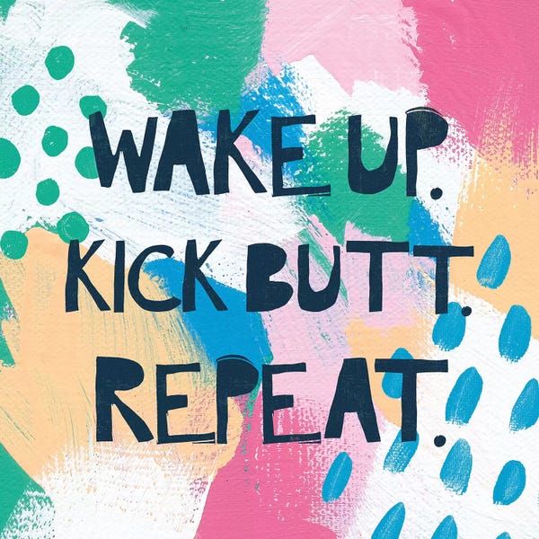 Kids Inspirational Art: Bright Inspiration IV by Moira Hershey