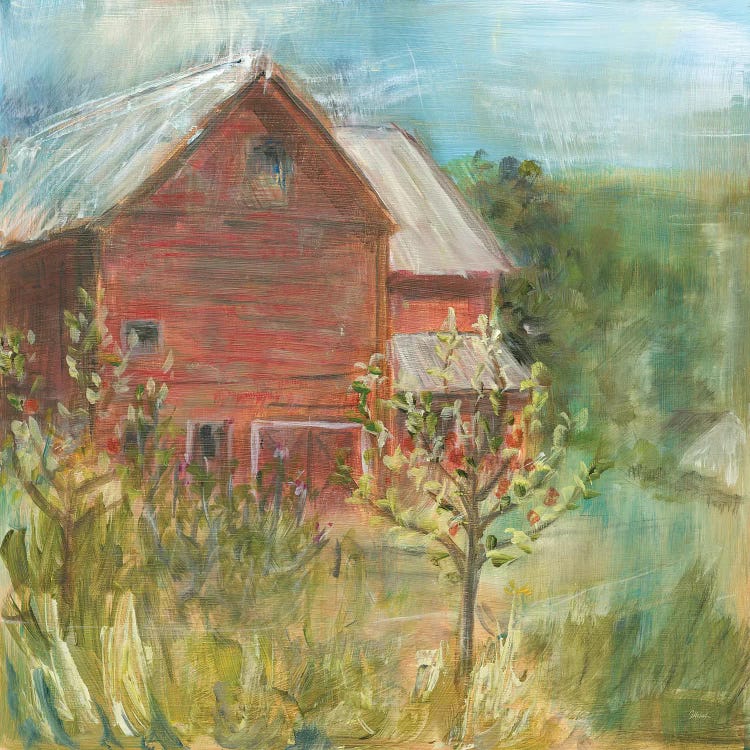 Barn Orchard by Sue Schlabach wall art
