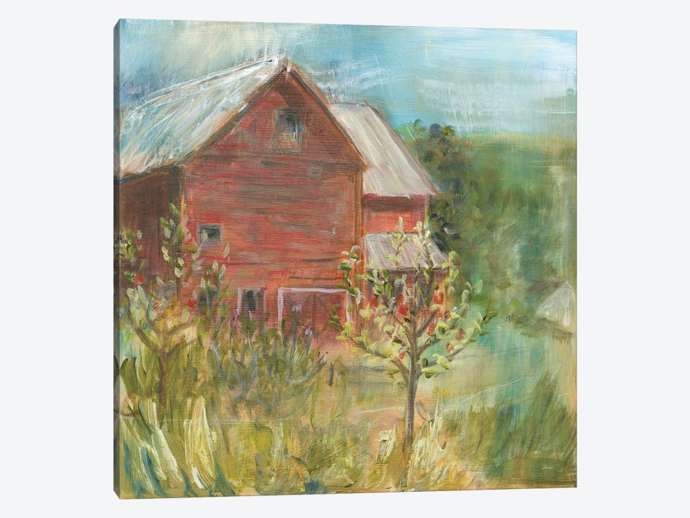 Barn Orchard by Sue Schlabach 1-piece Canvas Art