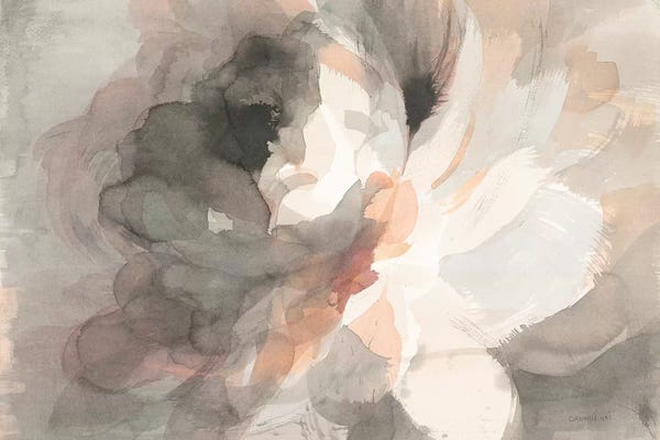 Large Abstract Art - Canvas Prints: Abstract Peony by Danhui Nai