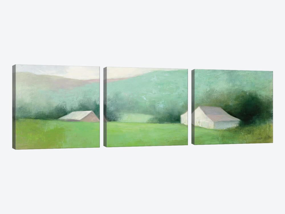 Looking Down The Valley 3-piece Canvas Wall Art