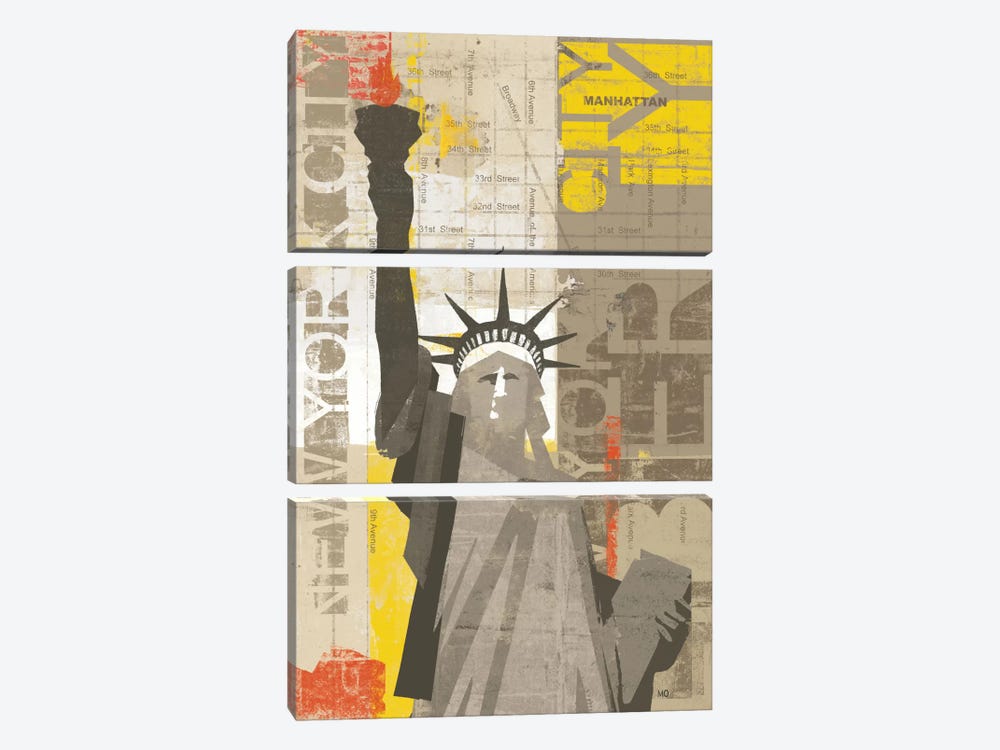 Liberty by Michael Mullan 3-piece Art Print