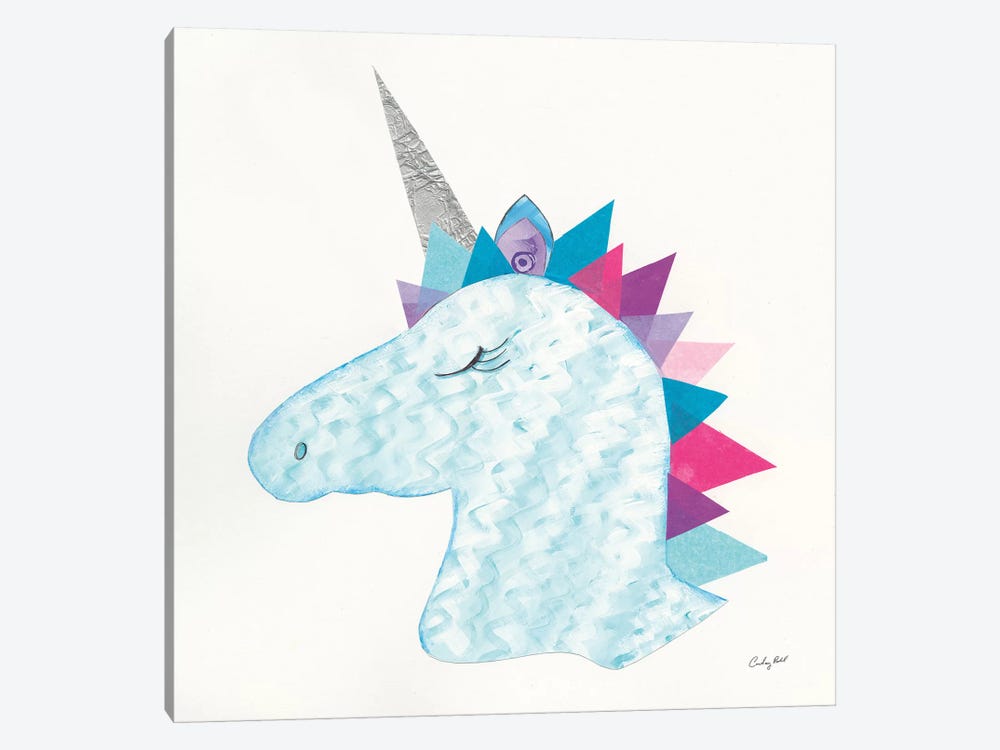 Unicorn Power II by Courtney Prahl 1-piece Canvas Print