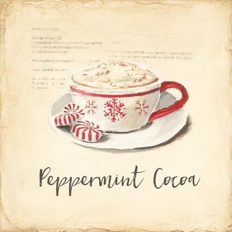 C'est Bon Bon Peppermint by Emily Adams wall art