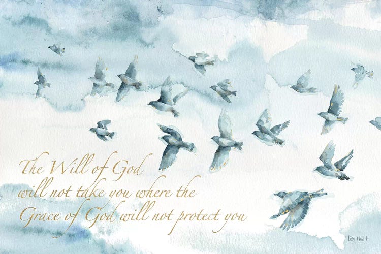 Indigold XIII With Script by Lisa Audit wall art