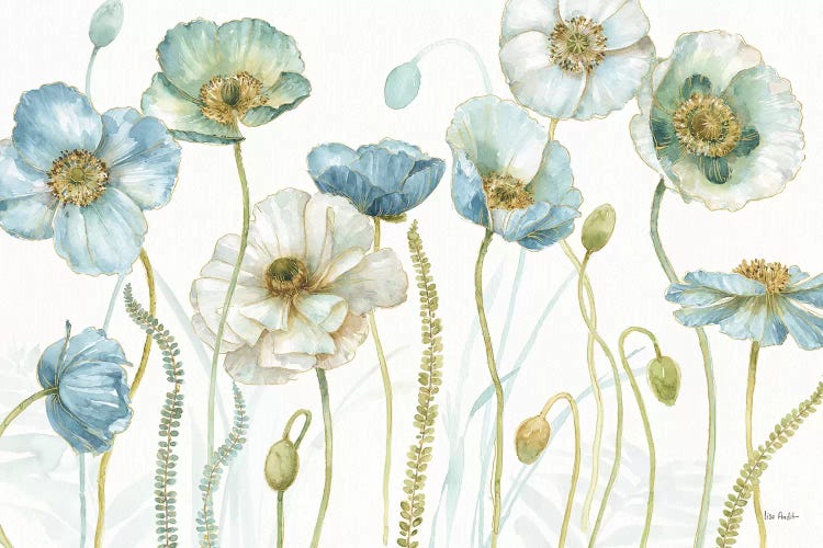 My Greenhouse Flowers I by Lisa Audit wall art