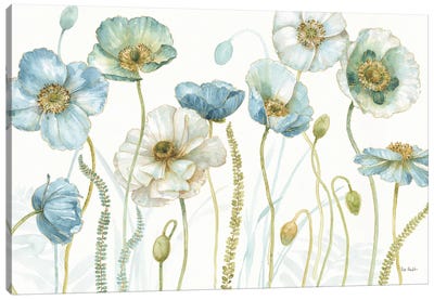 My Greenhouse Flowers I Canvas Art Print - Wildflowers