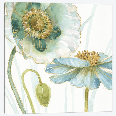 My Greenhouse Flowers V Canvas Print #WAC9362} by Lisa Audit Canvas Art Print