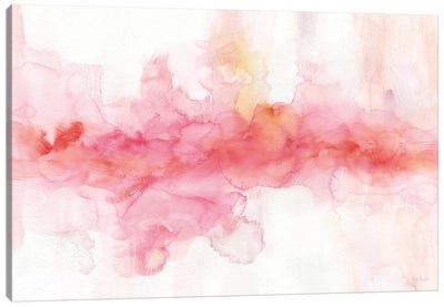 Rainbow Seeds Abstract Canvas Art Print - Pink Art