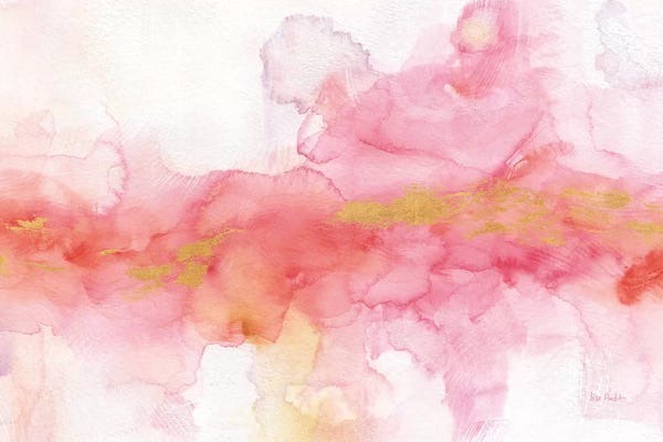 Gold: Rainbow Seeds Abstract Gold by Lisa Audit