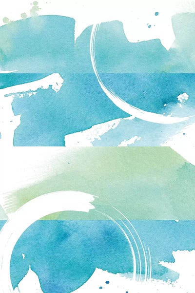 Coastal & Ocean Abstracts: Coastal Feel III by Moira Hershey