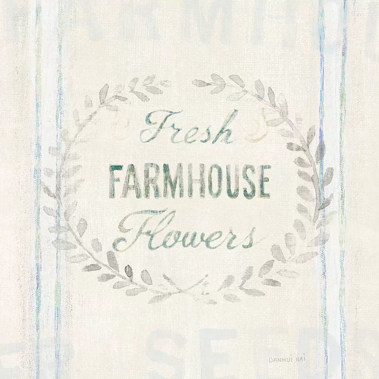 Floursack Florals VIII by Danhui Nai wall art