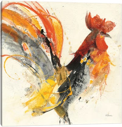 Festive Rooster I Canvas Art Print - Albena Hristova