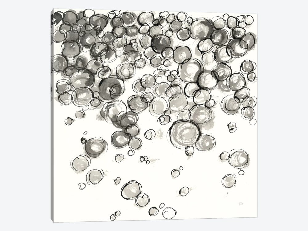 Bubbles IV by Chris Paschke 1-piece Canvas Art Print