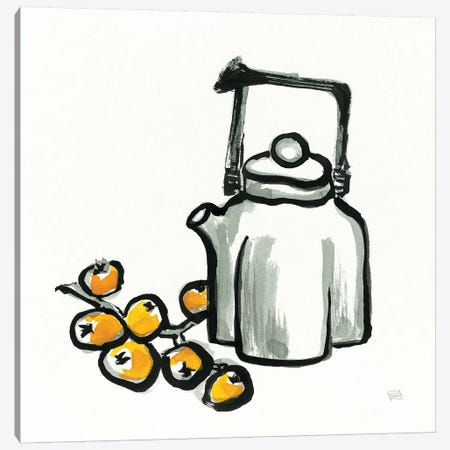 Tea and Loquats Canvas Print #WAC9478} by Chris Paschke Art Print