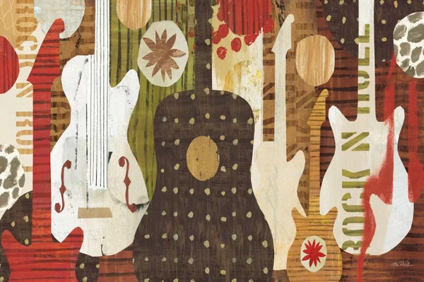 Guitars: Rock and Roll Fantasy by Michael Mullan