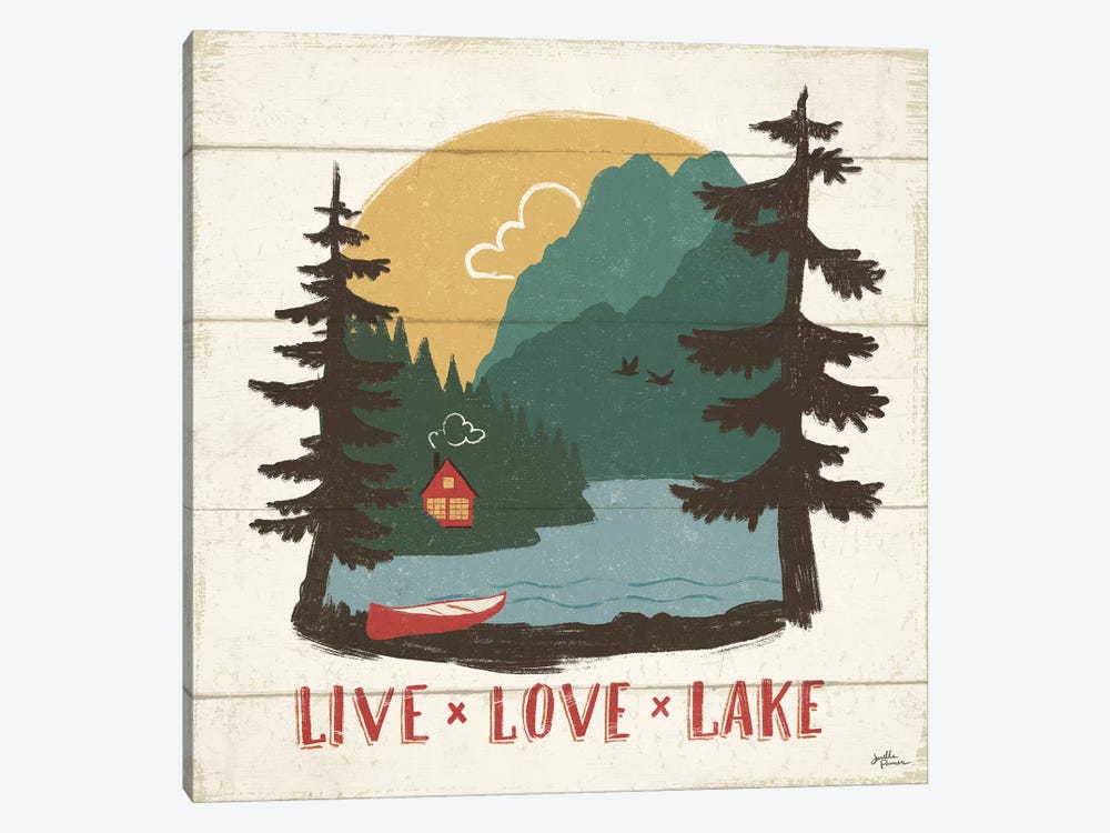 Vintage Lake VII by Janelle Penner 1-piece Canvas Wall Art