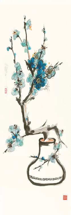 Blue Blossom by Chris Paschke wall art