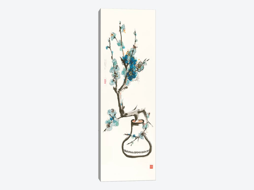 Blue Blossom by Chris Paschke 1-piece Canvas Print
