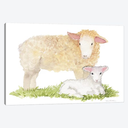 Life on the Farm: Animal Element III Canvas Print #WAC9532} by Kathleen Parr McKenna Canvas Art