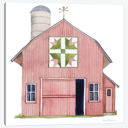 Life on the Farm: Barn Element I Canvas Print #WAC9534} by Kathleen Parr McKenna Canvas Print
