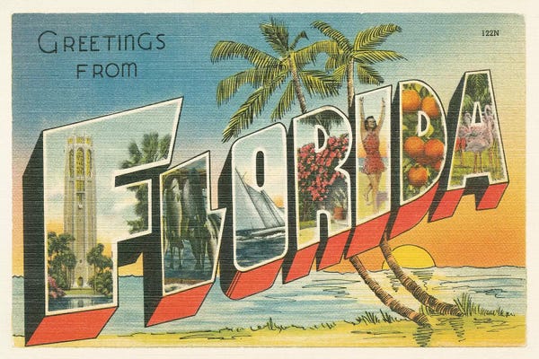 Wild Apple Portfolio: Greetings from Florida II by Wild Apple Portfolio
