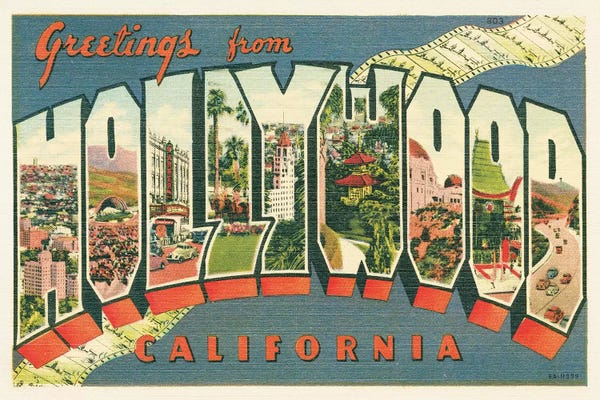 Home Theater: Greetings from Hollywood v2 by Wild Apple Portfolio